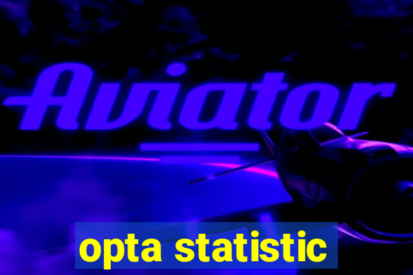 opta statistic